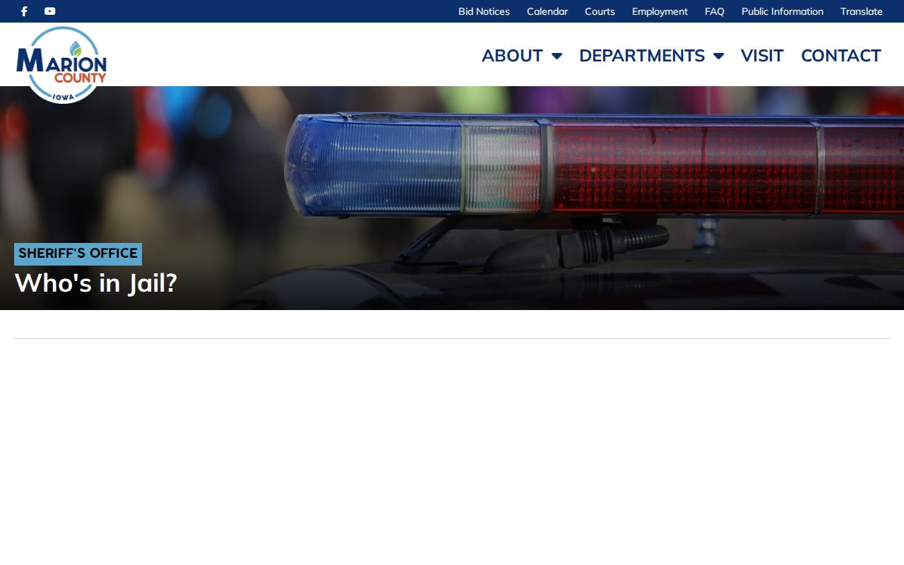 Marion County recent arrests and jail criminal record route